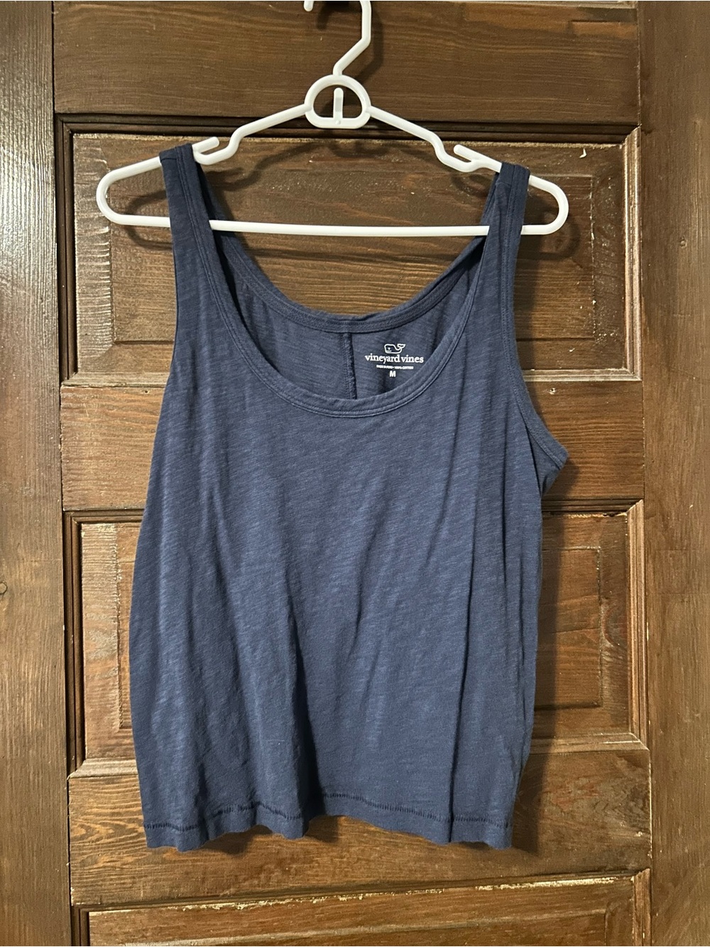 Vineyard Vines Navy Slate 100% Cotton Tank Top